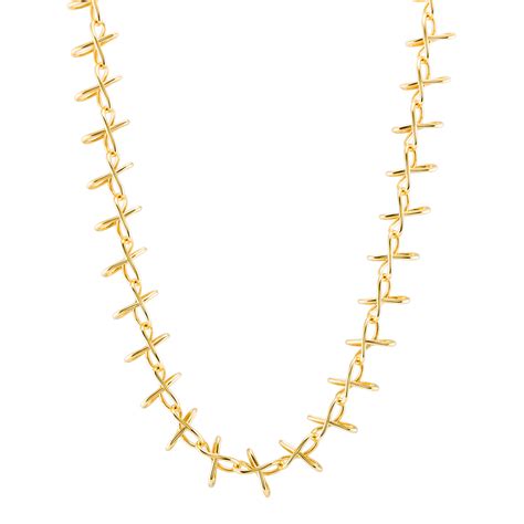 Interlinked Necklace 18K Solid Gold – Wonther