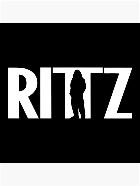 "Rittz Rapper Logo" Art Print by tpakolot | Redbubble