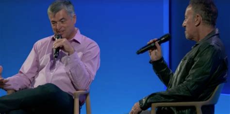 Watch Eddy Cue interview Bruce Springsteen at the SoHo Apple Store ...