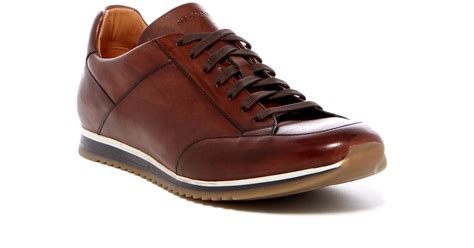 Lyst - Magnanni Shoes Chaz Sneaker in Brown for Men