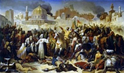 This image illustrates the seige of the Crusader state, Edessa.