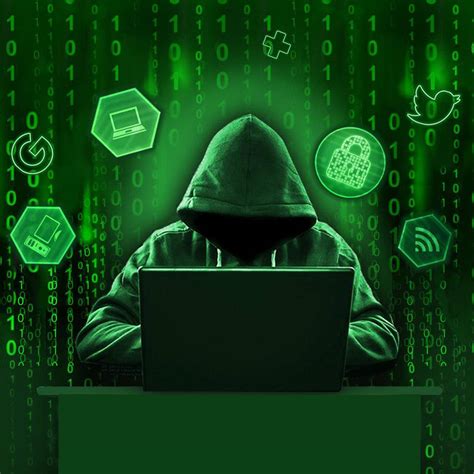 Download Green Hacker On Laptop Hacking Android Wallpaper | Wallpapers.com