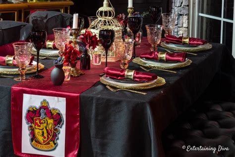 Harry Potter Table Decor Ideas - Entertaining Diva @ From House To Home