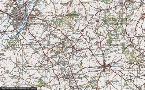 Historic Ordnance Survey Map of Woodville, 1921