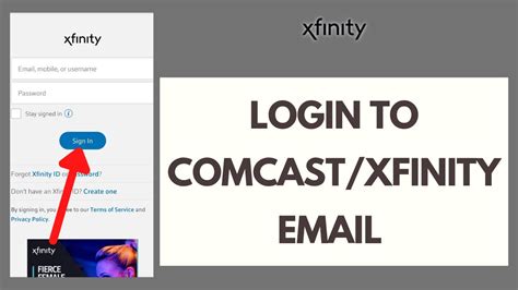 Comcast Login - Image to u