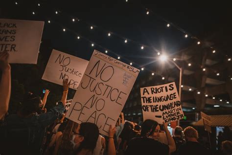 Crowd of people walking on street during demonstration · Free Stock Photo