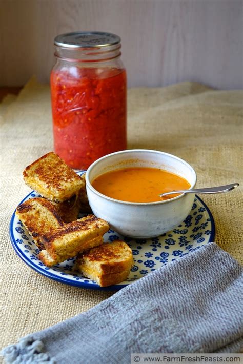 Farm Fresh Feasts: Creamy Tomato Soup with Home-Canned Tomatoes