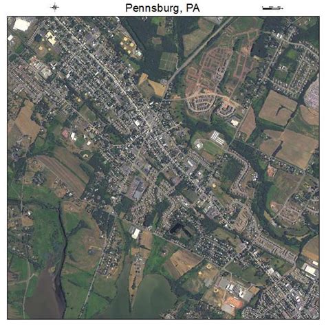 Aerial Photography Map of Pennsburg, PA Pennsylvania