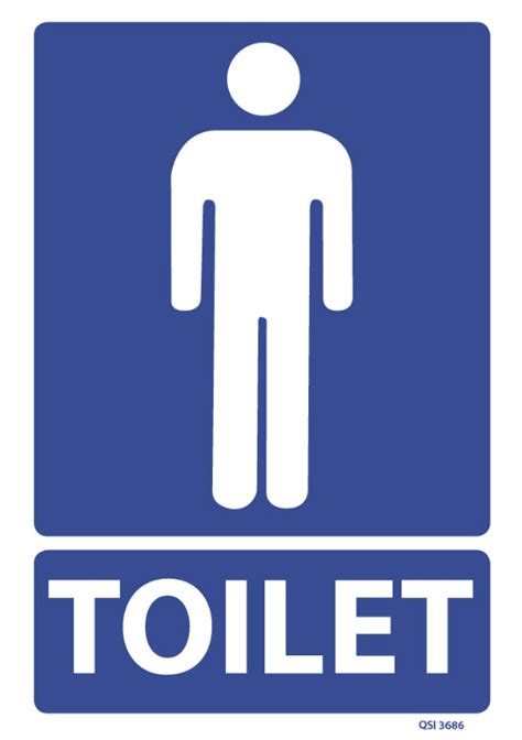 Mens Toilet - Industrial Signs