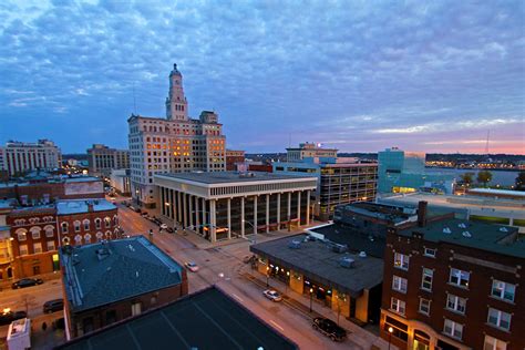 Downtown Davenport | Downtown Davenport, IA. The tall buildi… | Flickr