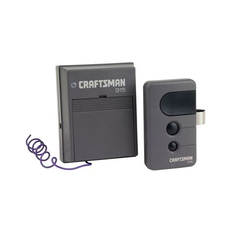 Garage door remote control: One-touch opener - Sears