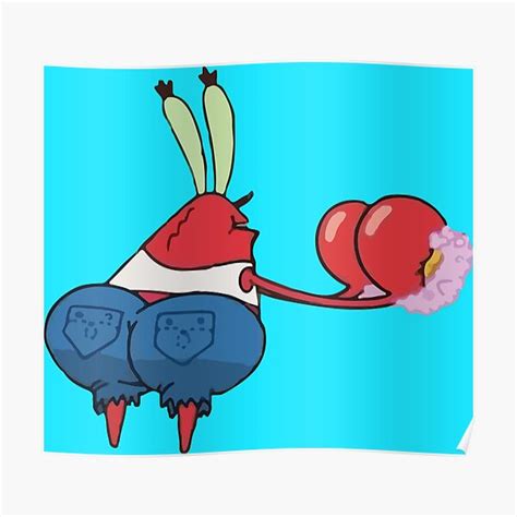 "Thicc Mr. Krabs - Spongebob" Poster for Sale by NikkiMouse82 | Redbubble