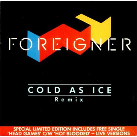 Foreigner - Cold As Ice (Remix) | Releases | Discogs