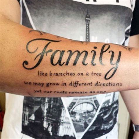 Family Tattoos Designs, Ideas and Meaning - Tattoos For You