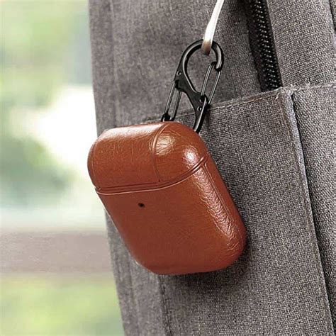 Premium Leather AirPods 1/2 Case - Shoppodiction.com