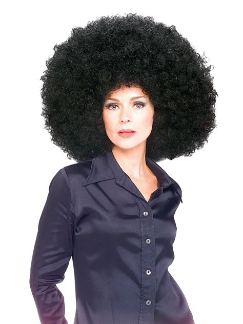 Wig, Super ''Fro'', Black - PartyBell.com