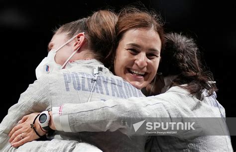 Japan Olympics 2020 Fencing Women Sabre Team | Sputnik Mediabank