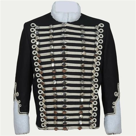 Mens Napoleonic uniforms - Napoleonic Prussian Hussars jacket Pelisse,Mens Fashion Hussar Jacket