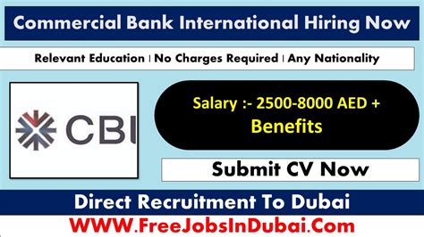 Commercial Bank International Careers Jobs Vacancies In Dubai