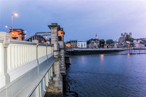 Medway River as seen from Rochester Bridge Photograph by Zahra Majid | Pixels