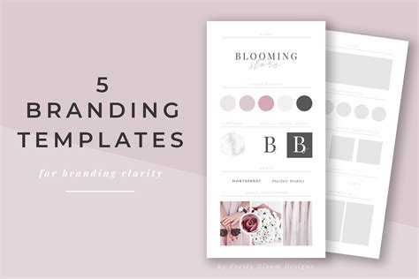 Branding & Mood Board Templates | Product Mockups ~ Creative Market