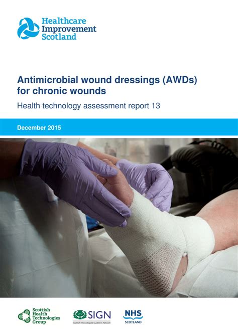 (PDF) Antimicrobial Wound Dressings for Chronic Wounds: HTA Report 13.