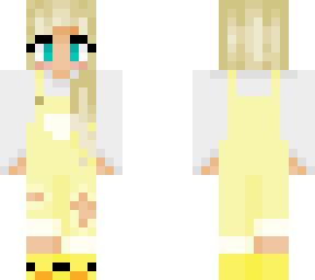 chicken girl longhair | Minecraft Skins