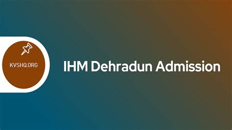 IHM Dehradun Admission 2023, Important Dates of Examination