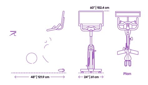 Peloton Bike Dimensions & Drawings | Dimensions.com