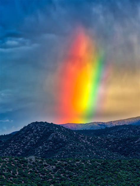 Rainbow Under a Dark Sky