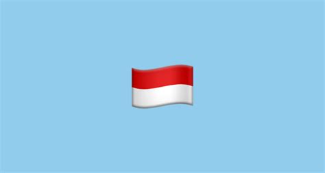 🇮🇩 Flag: Indonesia Emoji on Apple iOS 16.4