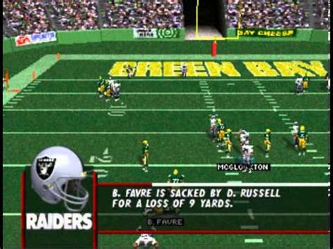 Madden NFL 98 PSX - Intro + Gameplay - YouTube