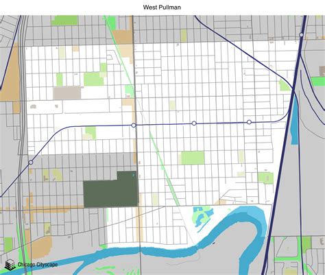 Chicago Cityscape - Map of building projects, properties, and businesses in West Pullman ...