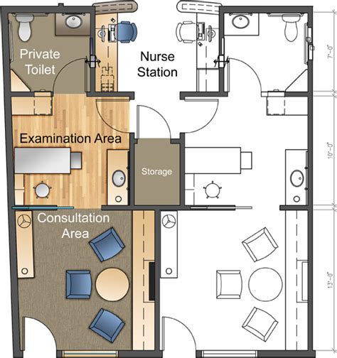 Emergency Room Design Floor Plan