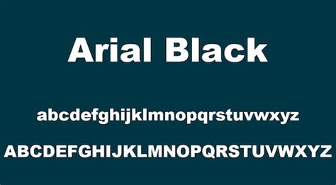 Arial Black Font - Fontspace.io