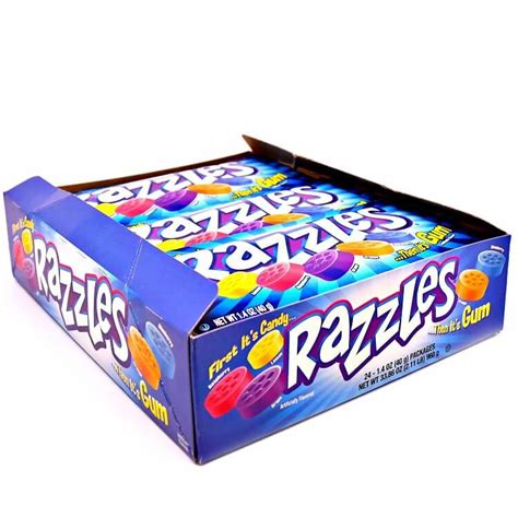 Razzles 24 count box | Nostalgic Candy | Sweetservices.com