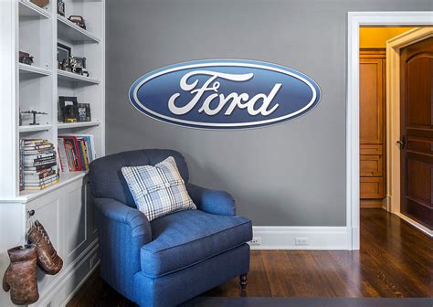 Ford Oval Logo Wall Decal | Shop Fathead® for Ford Decor