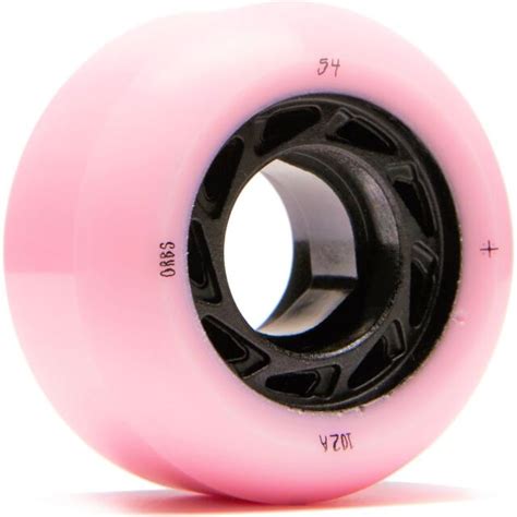Swirls Skateboard Wheels 53mm Hot Pink/White Welcome Orbs Specters Sports & Outdoors Skateboard ...