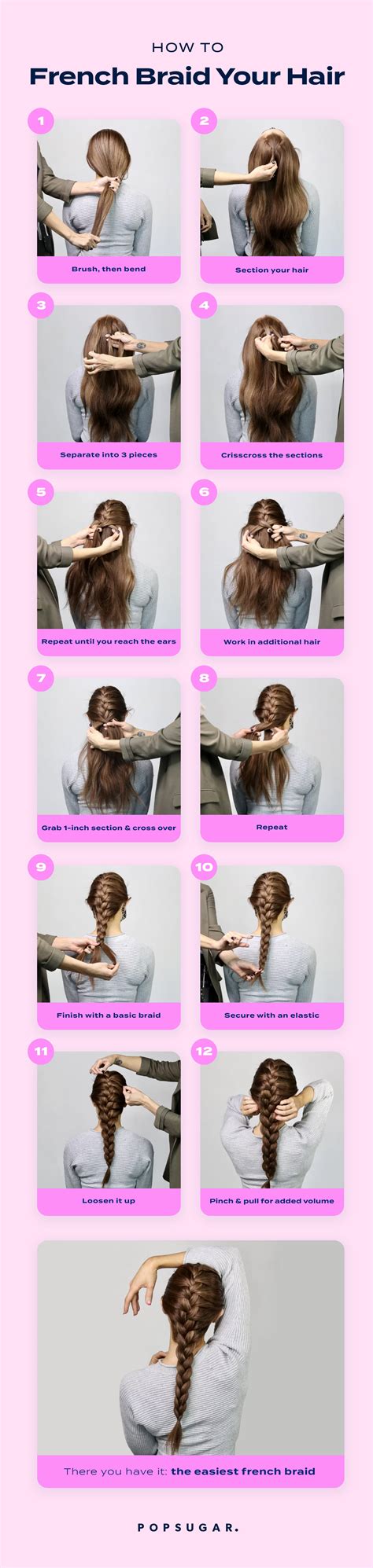 Braid Hair Tutorials Step By Step