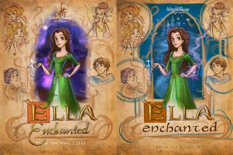 Ella Enchanted Movie Poster (comps) by polkapills on DeviantArt