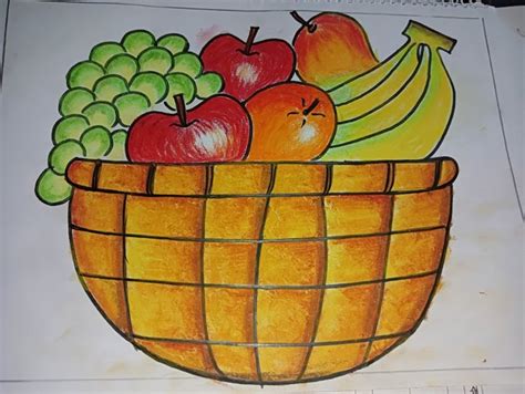 Limone Mediano salsiccia fruit basket drawing coperta Lima Raccontare