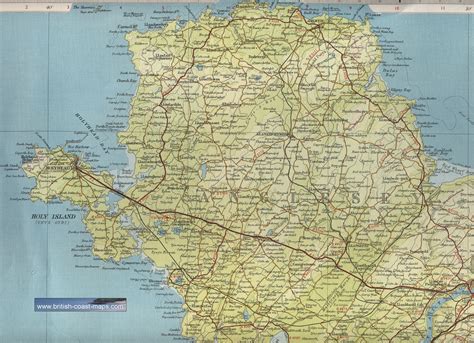 Anglesey Map