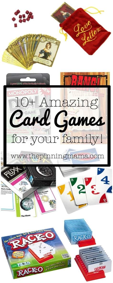 10+ Amazing Card Games for your Family • The Pinning Mama