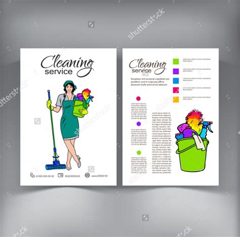 19+ Cool Cleaning Brochure Templates | Sample Templates