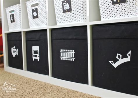 Organizing with Bins and Labels (Easy Ideas) | Somewhat Simple