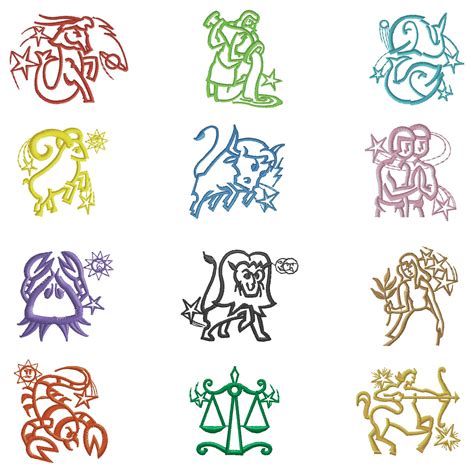 Zodiac Symbols