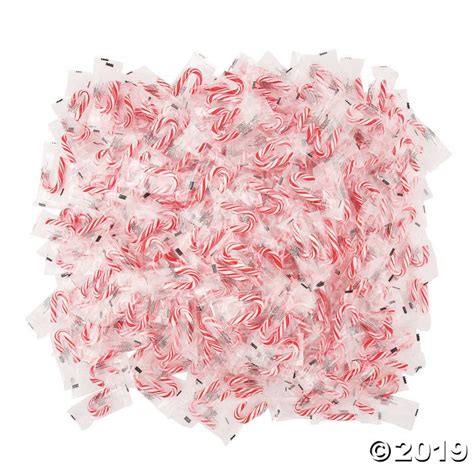 Bulk Mini Peppermint Candy Canes (900 Piece(s)) | GlowUniverse.com