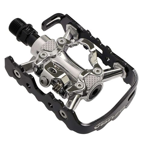 Buy VENZO Multi-Use Shimano SPD Compatible Mountain Bike Pedals With ...