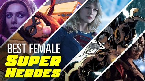 33 Greatest Female Superheroes of All Time | Bingeworthy - YouTube