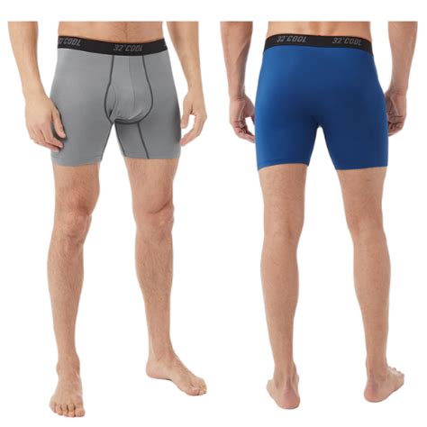 Men’s Cool Active Boxer Briefs ONLY $3.99 at 32 Degrees